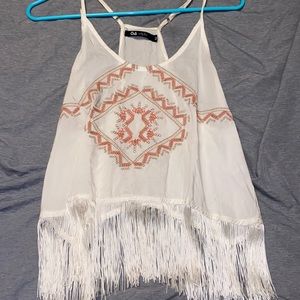 White tank top medium
